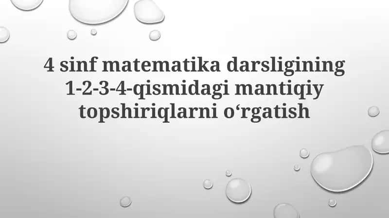Shaklli Mantiqiy Fikrlash 1