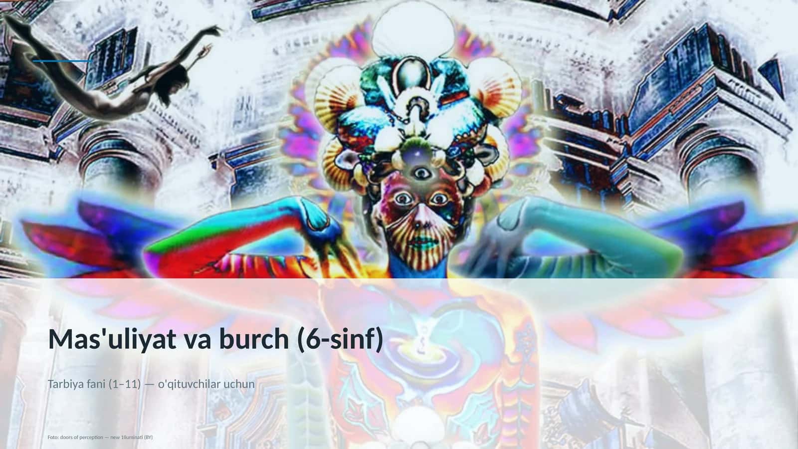Mas'uliyat va burch (6-sinf) 1