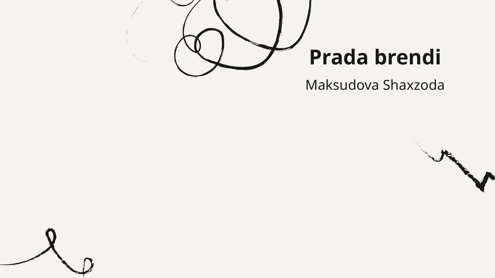 Prada brendi 1