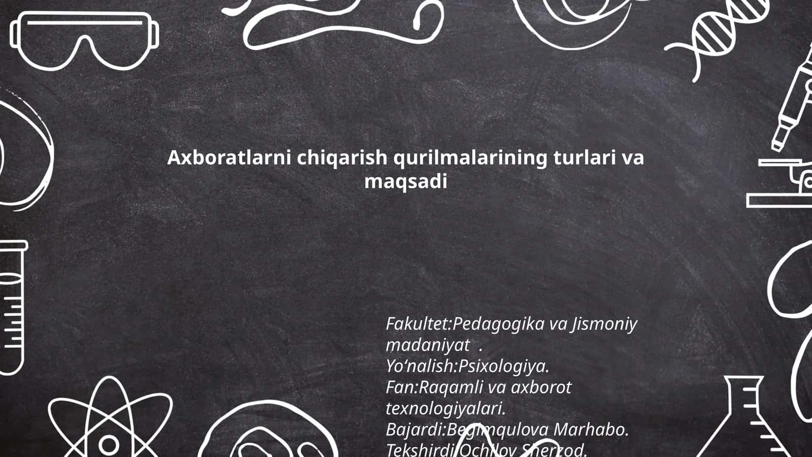 Axboratlarni chiqarish qurilmalarining turlari va maqsadi 1