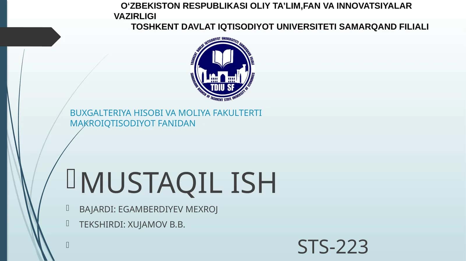 Filips egri chizigʻi, Modelning zamonaviy talqini 1