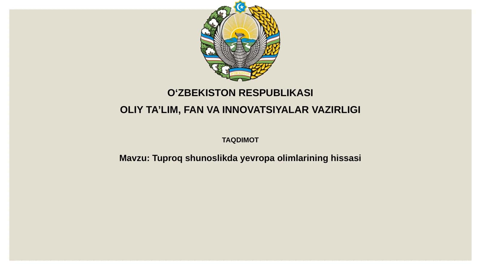 Tuproqshunoslikdayevropaolimlarininghissasi 1