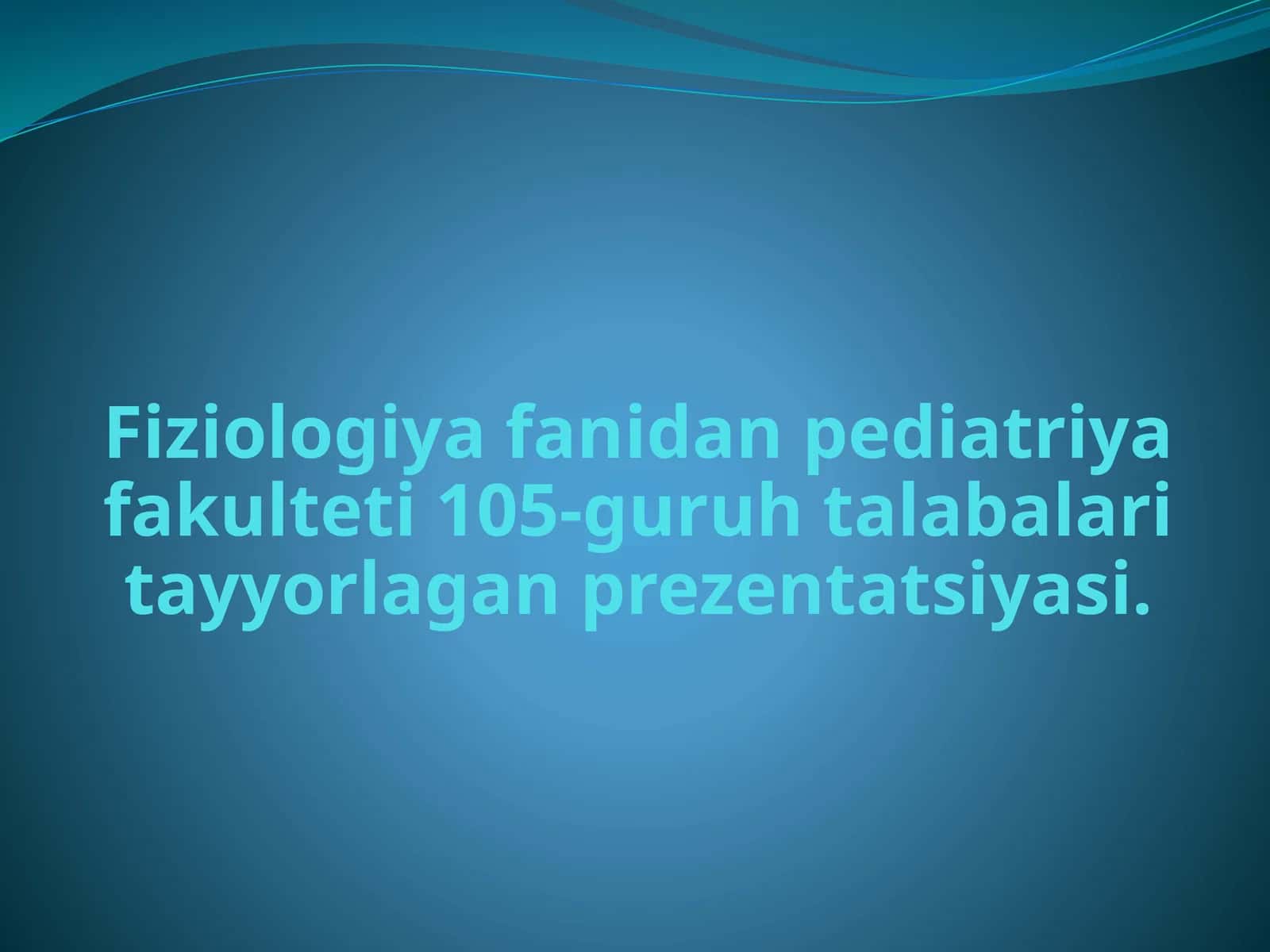 Asab markazlarining hosallari - Prezentatsiya 1