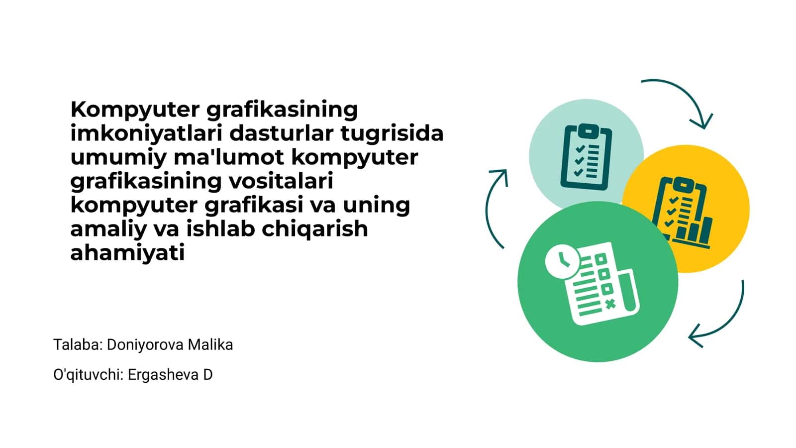 Kompyuter Grafikasining Umumiy Tushunchasi 1
