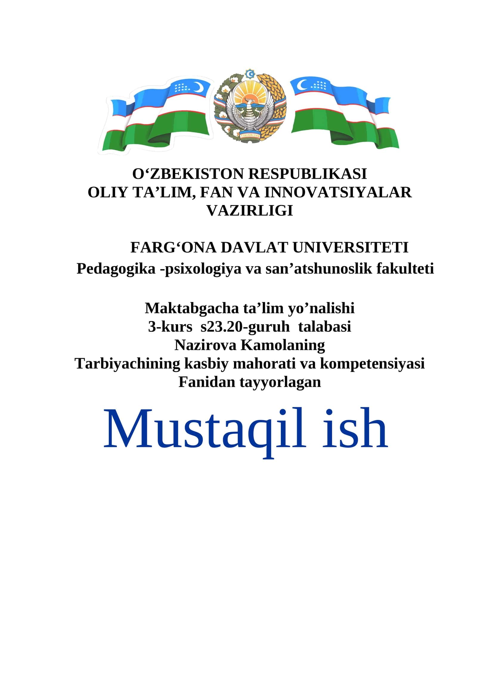Rivojlantiruvchi markazlar tashkil etish 1