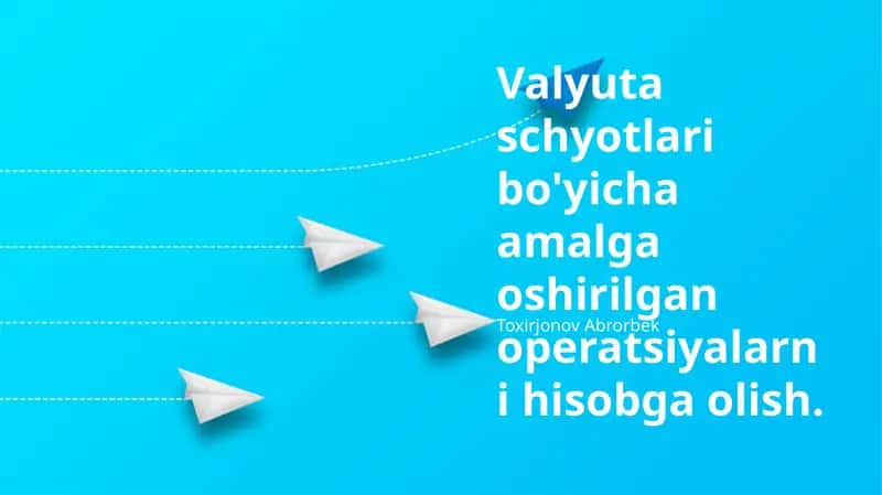 Hisobot Tayyorlash va Tahlil 1