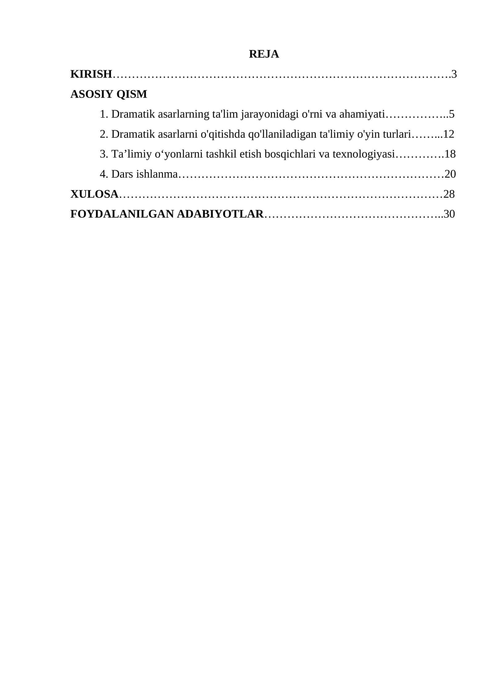 Dramatik asarlar bilan ishlashda ta‘limiy o‘yinlardan foydalanish 1