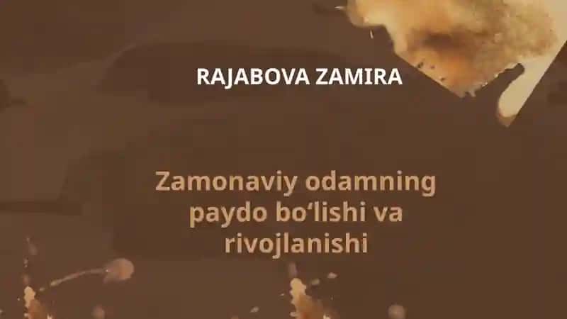 Zamonaviy odamning evolyutsiyasi va genetik o'zgarishlar