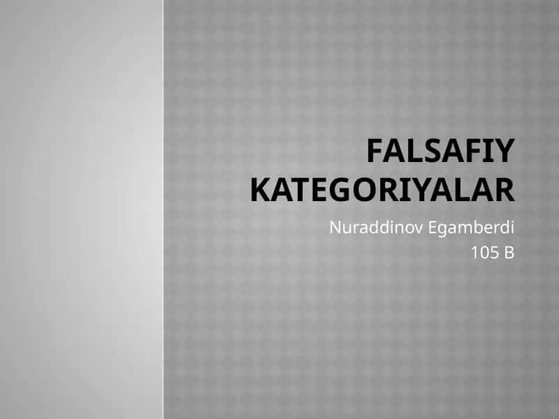 Falsafiykategoriyalar 1