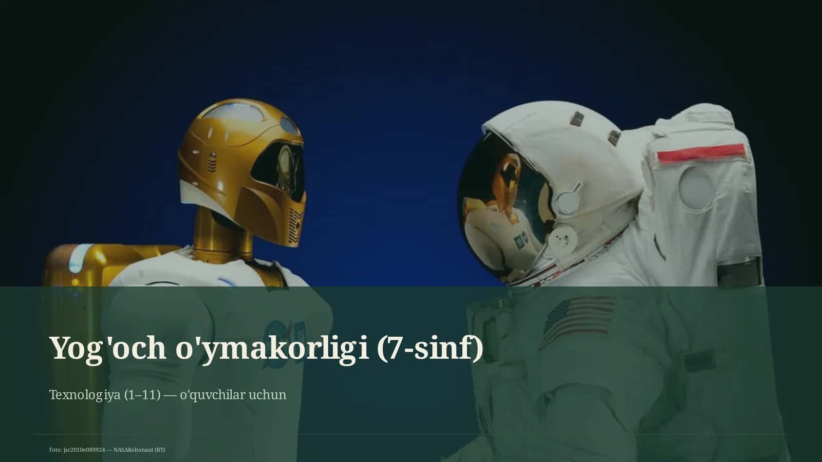 Yog'och o'ymakorligi (7-sinf) 1