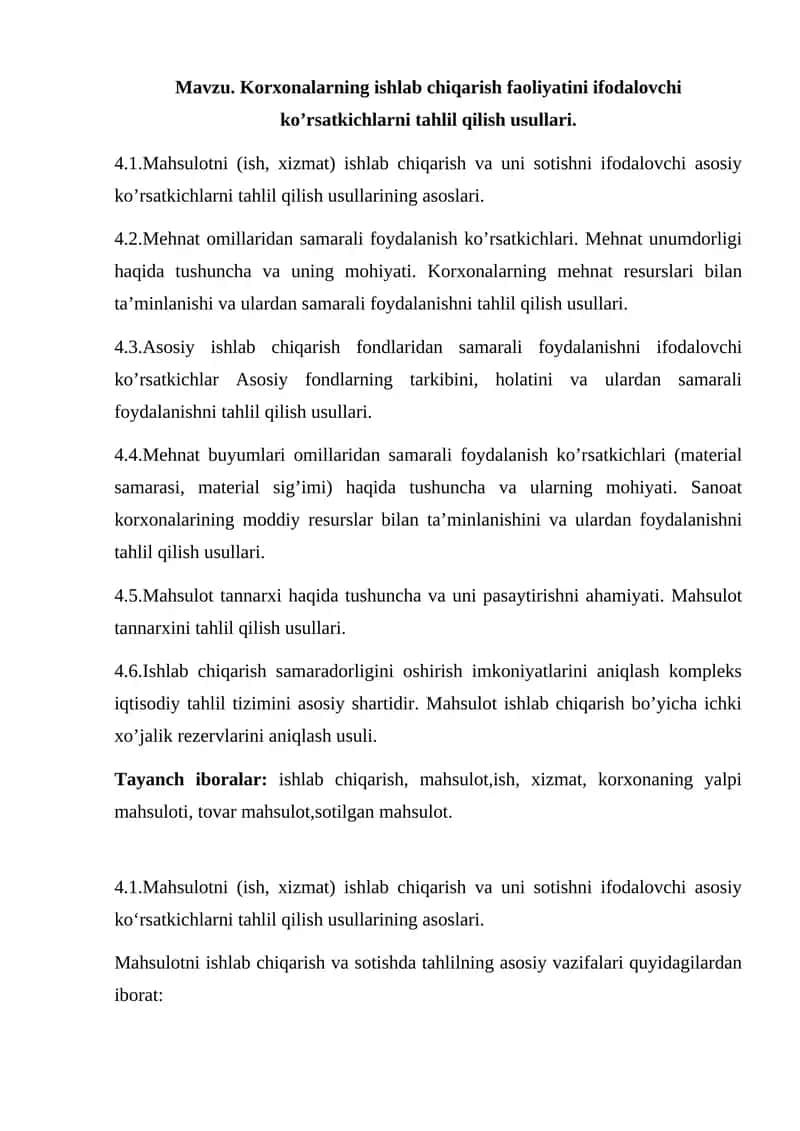 Mehnat resurslaridan samarali foydalanish 1