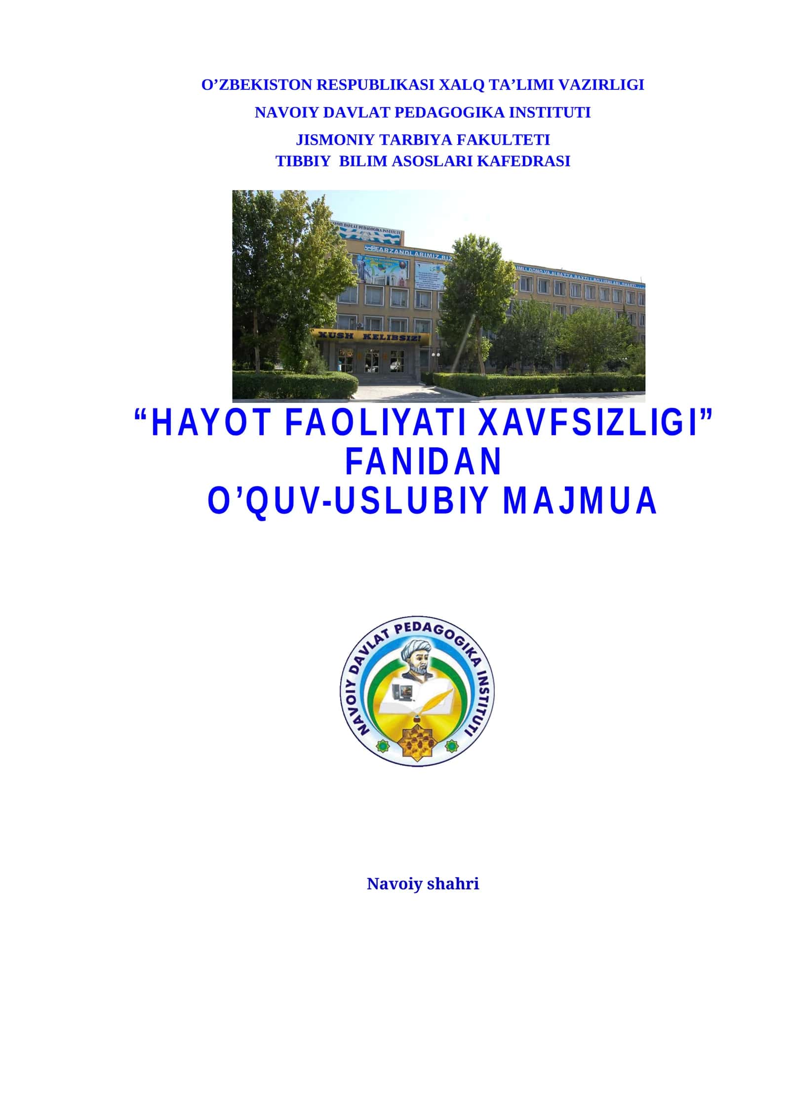Hayot Faoliyati Xavfsizligi 1