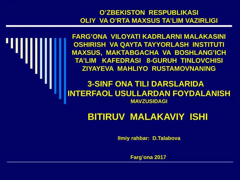 Ona Tili Darslari 1