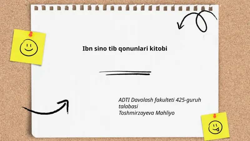 Ibn sino tib qonunlari kitobi 1