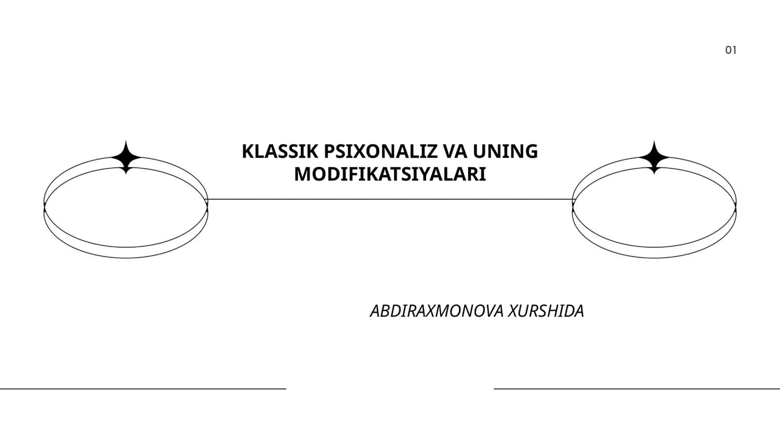 KLASSIK PSIXONALIZ VA UNING MODIFIKATSIYALARI 1