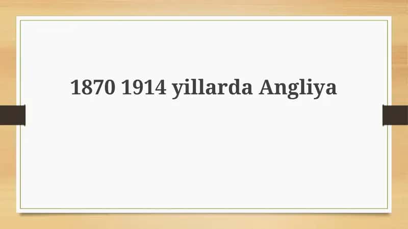 1870-1914 yillardagi Angliya 1