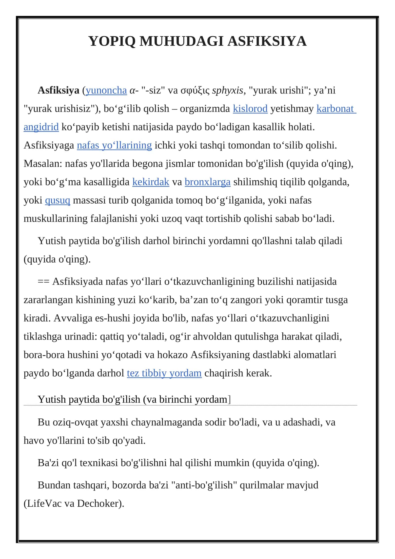 YOPIQ MUHUDAGI ASFIKSIYA 1