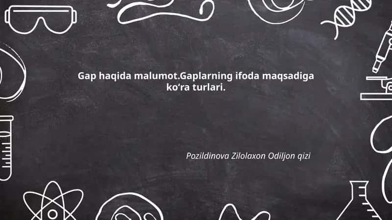 Gaplar, Xabarlar 1
