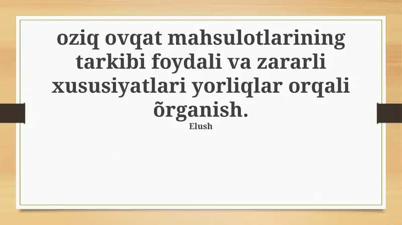 Etiket 1