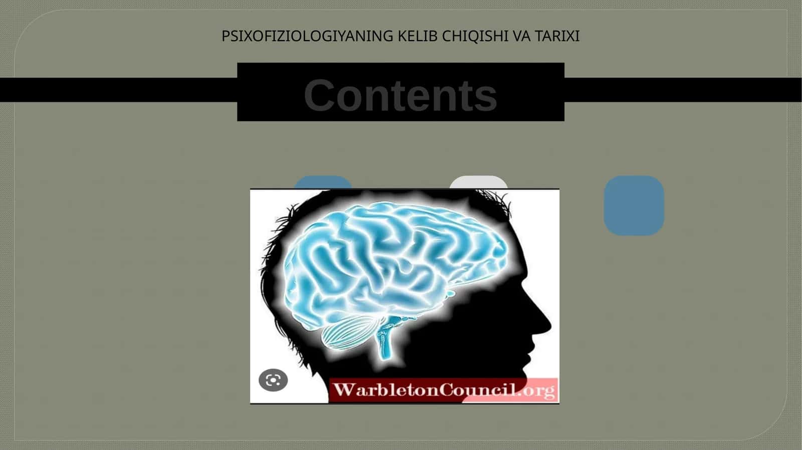 Psixofiziologiyani rivojlantirish 1