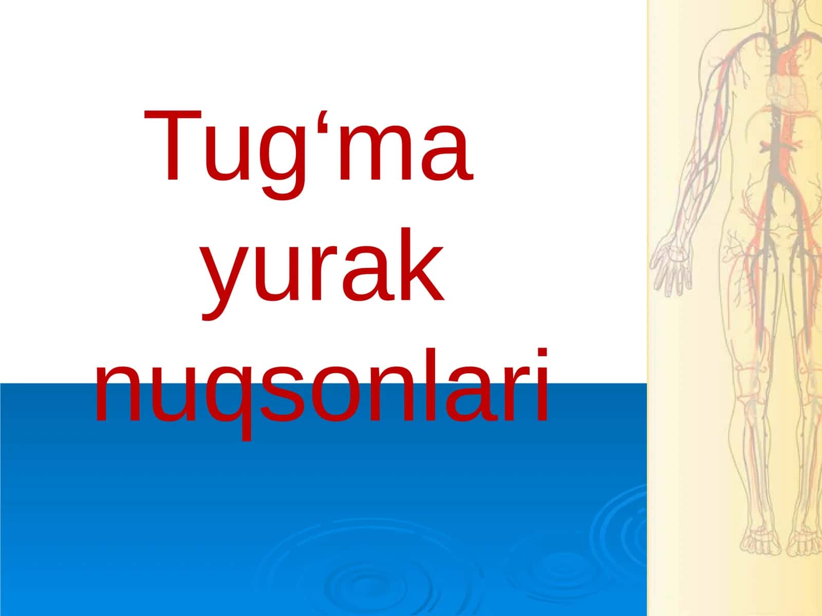 Tug‘mayurak nuqsonlari 1