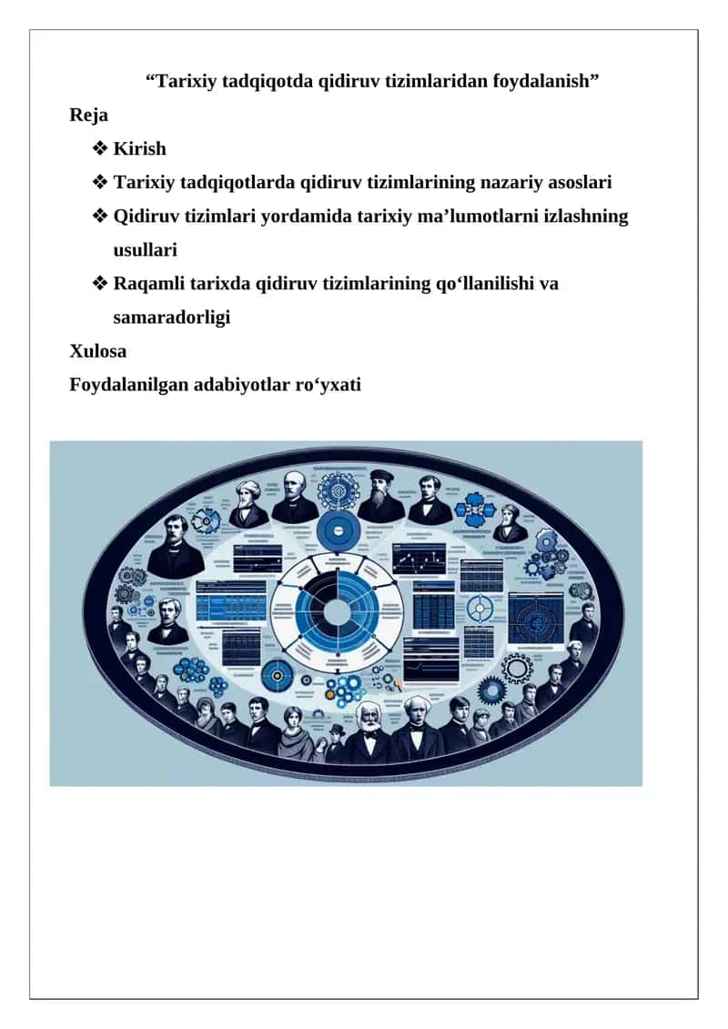 Tarixiy tadqiqotda qidiruv tizimlaridan foydalanish 1