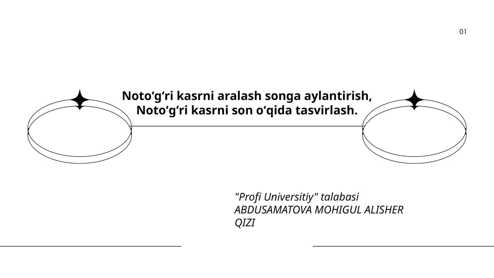 Profi Universitiy talabasi 1