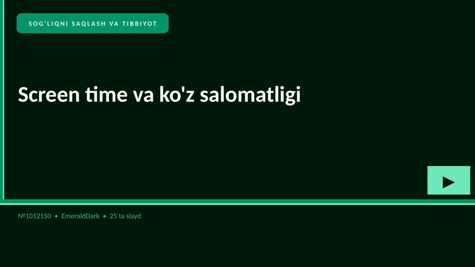Screen time va ko'z salomatligi 1