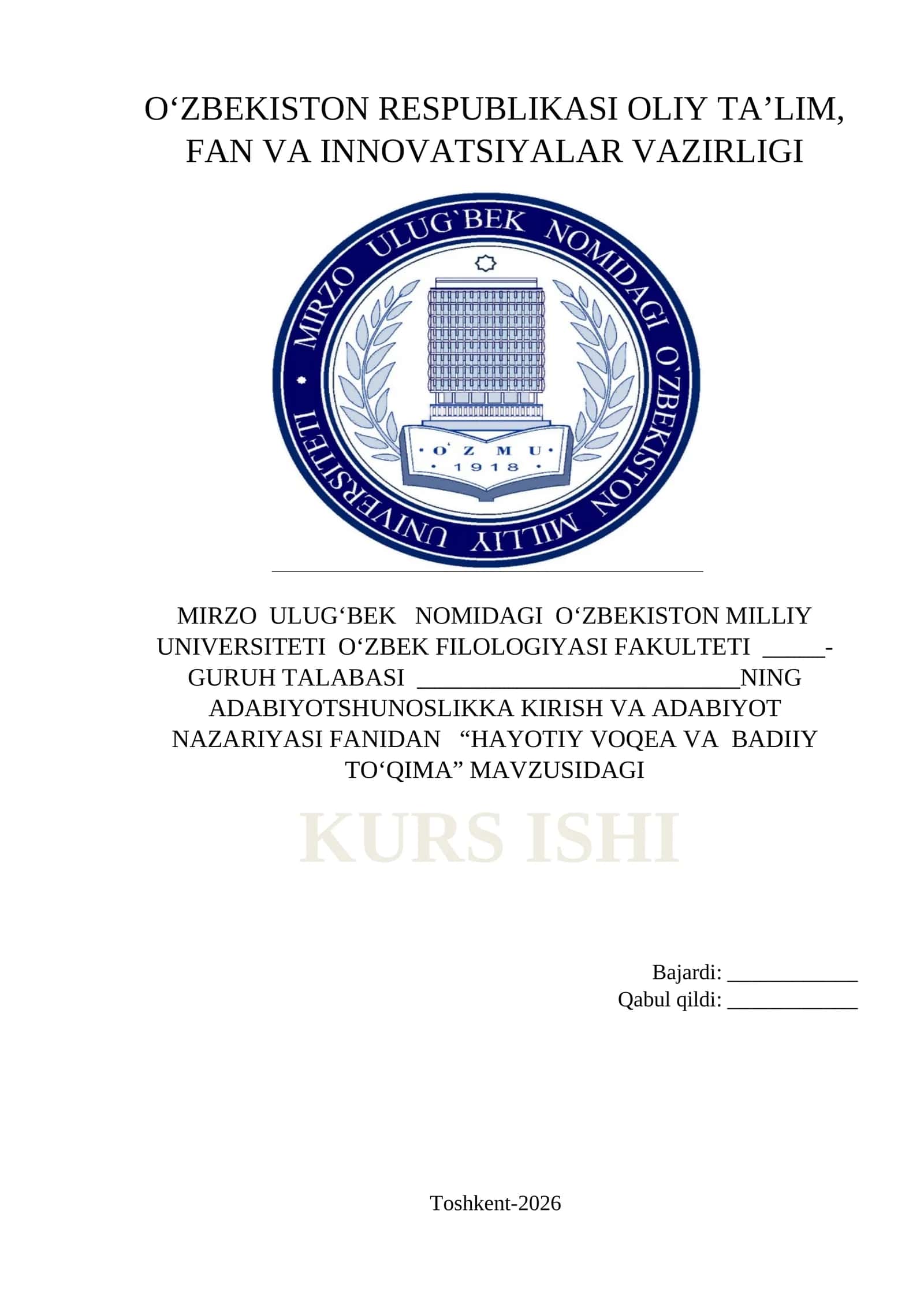 Hayotiy voqea va badiiy to‘qima 1