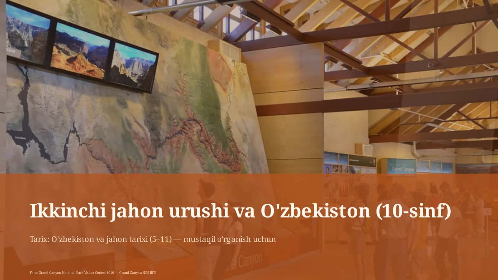 Ikkinchi jahon urushi va O'zbekiston (10-sinf) 1