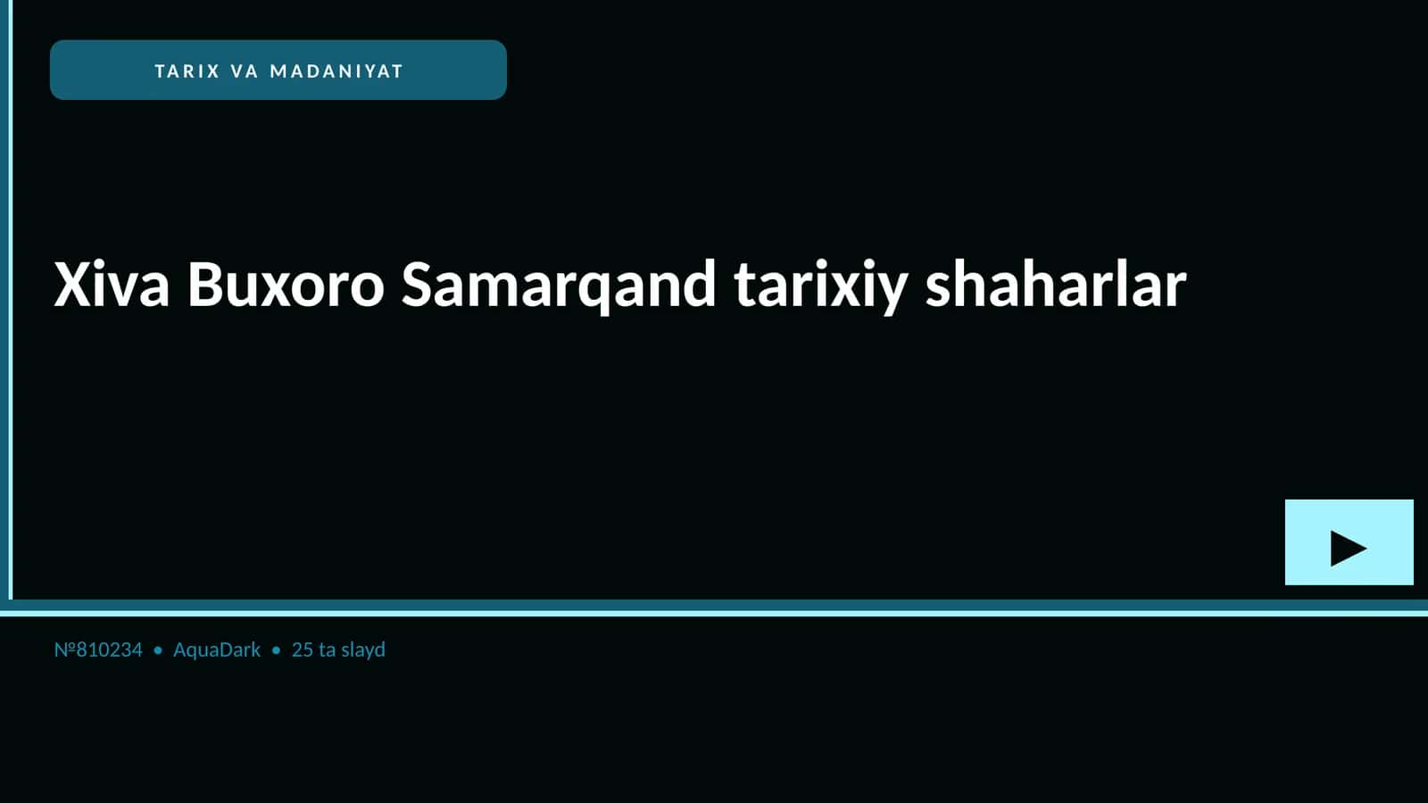 Xiva Buxoro Samarqand tarixiy shaharlar 1