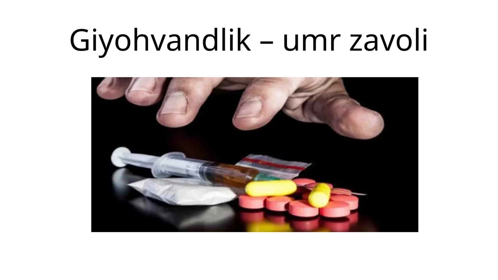 Xalqaro Narkomaniya va Yingi Noslari 1