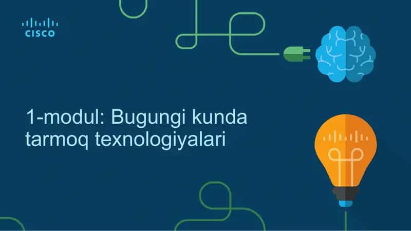 Bugungi kunda tarmoq texnologiyalari 1