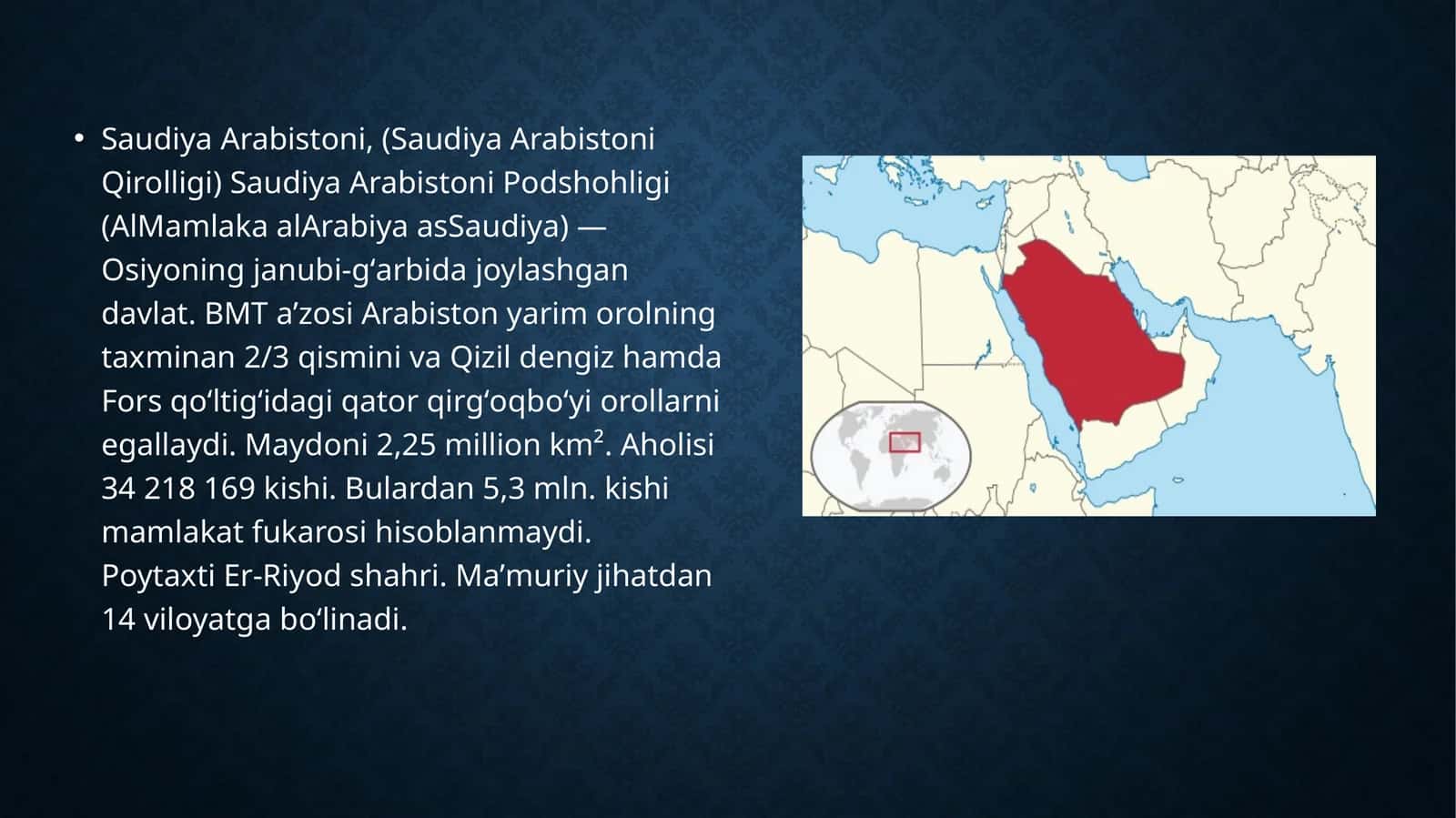 Saudiya Arabistoni 1