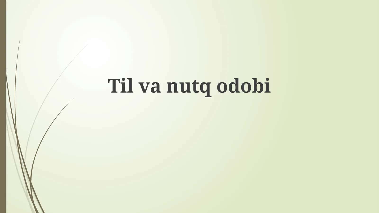 Tilvanutqodobi 1