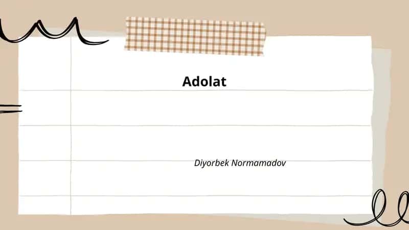 Adolat 1