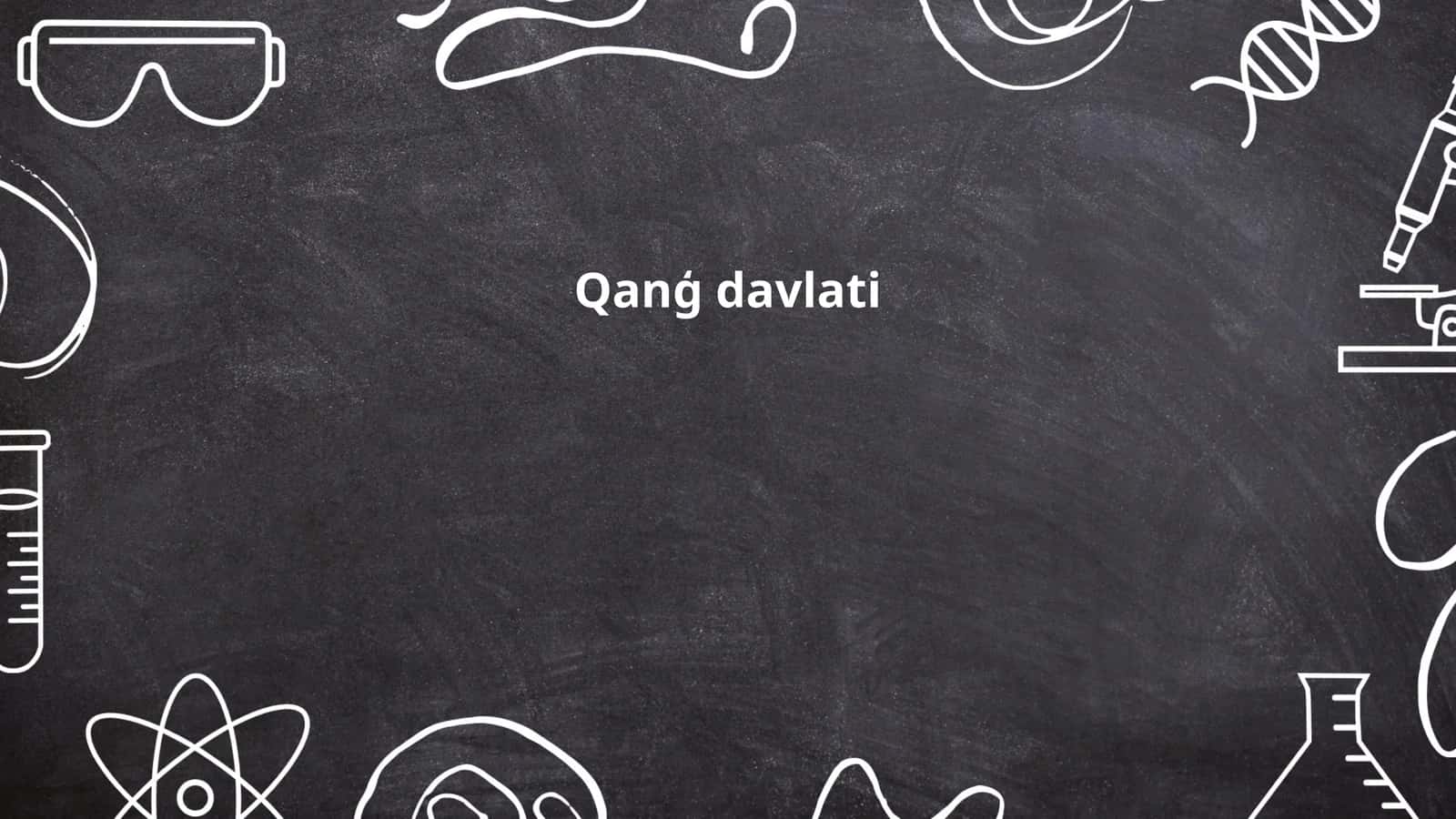 Qanģ davlati 1