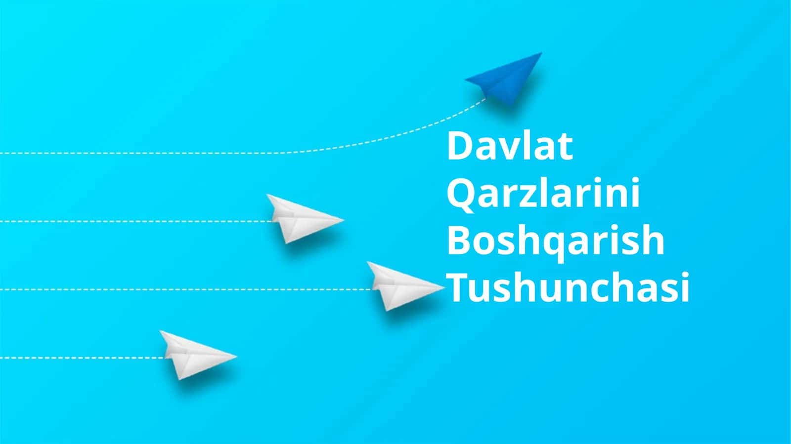 Davlat Qarzlarini Boshqarish Tushunchasi 1