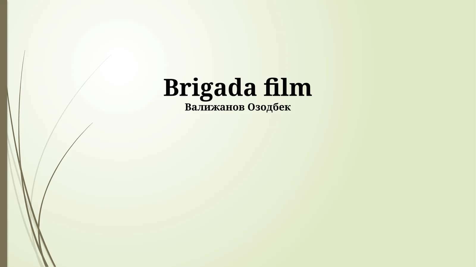 Brigada film 1