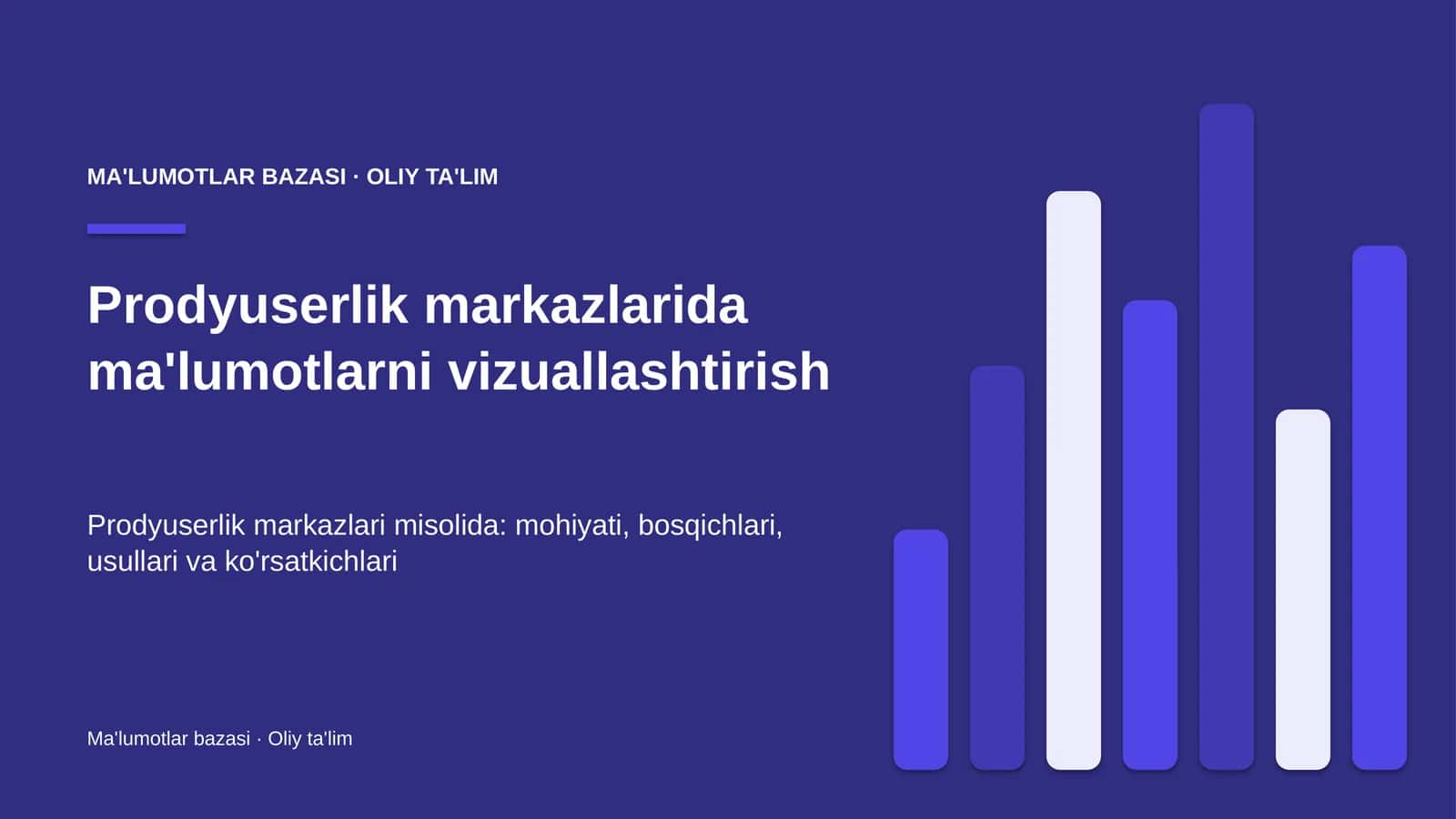 prodyuserlik markazlarida ma'lumotlarni vizuallashtirish 6770 1
