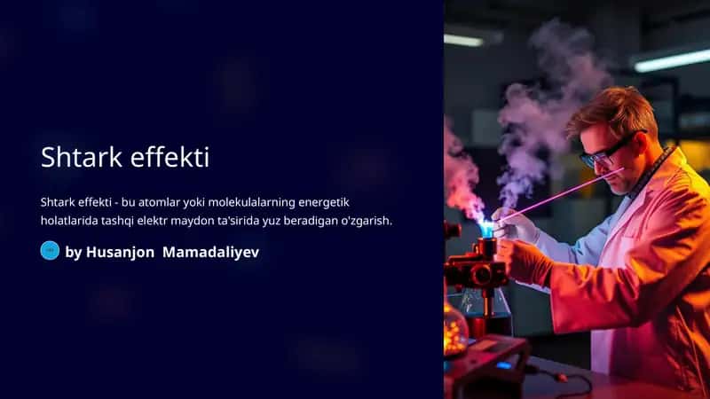 Shtark effekti 1