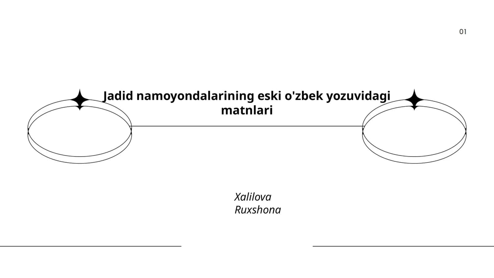 Jadid namoyondalarining eski o'zbek yozuvidagi matnlari 1