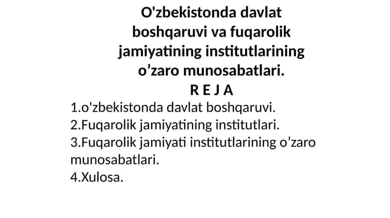 O'zbekistonda davlat boshqaruvi 1