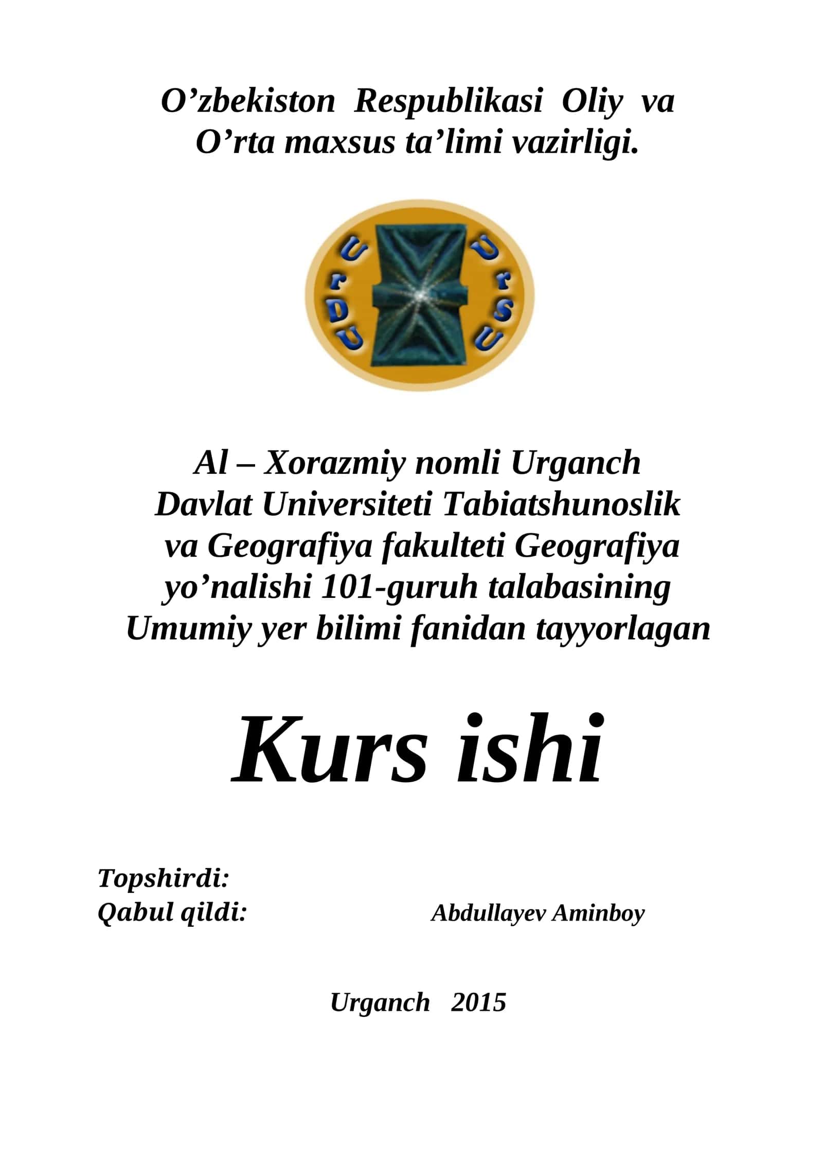 Yer yuzida aholining tarqalishi. Irqlar 1