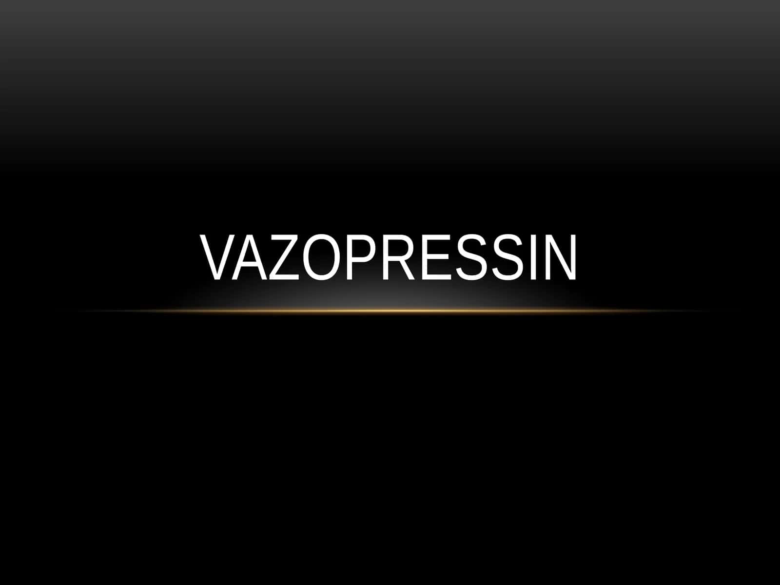 Vazopressin 1