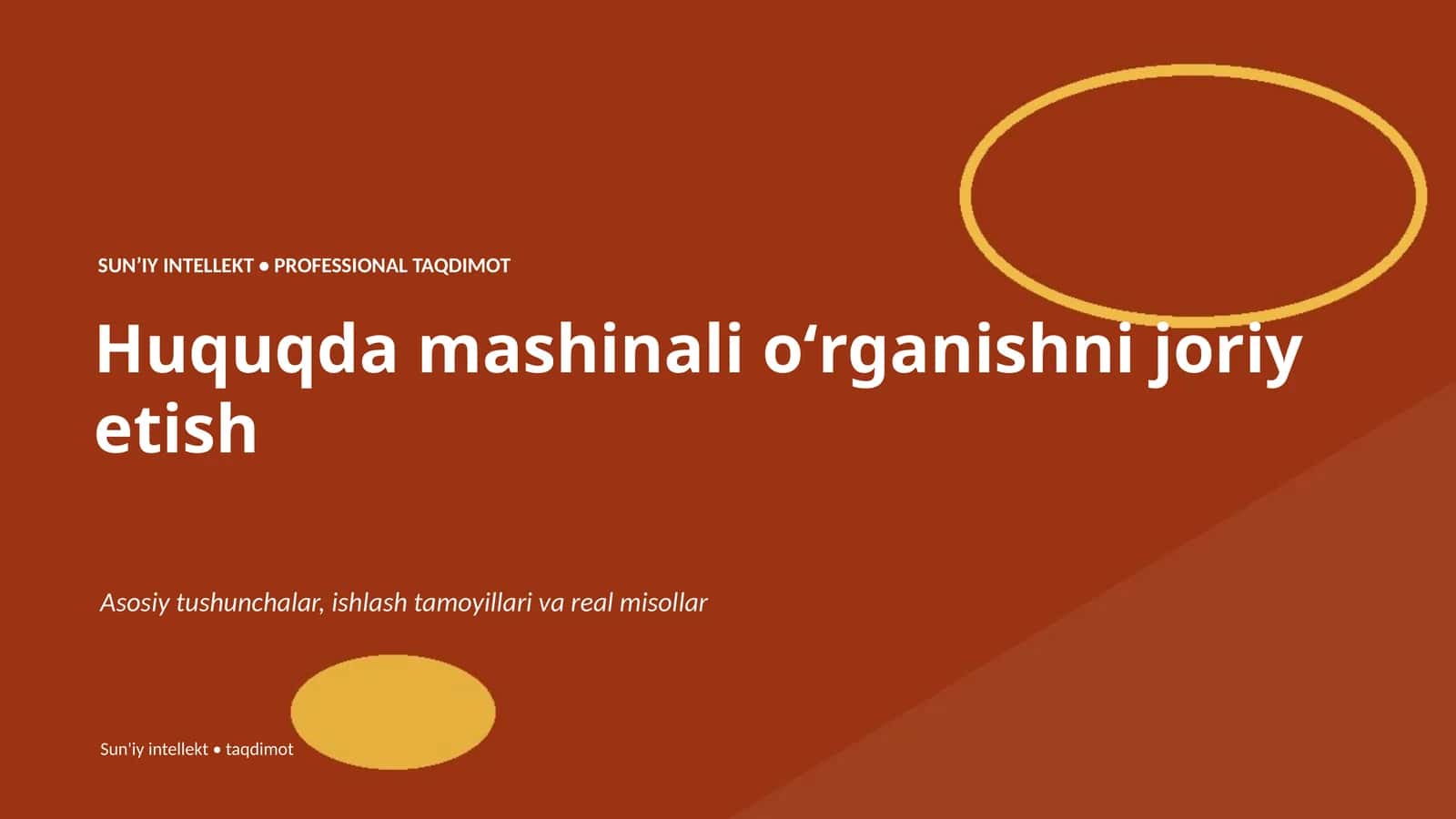 Huquqda mashinali oʻrganishni joriy etish 1