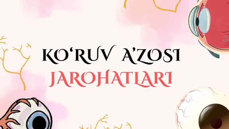 KO‘RUV A’ZOSI JAROHATLARI 1