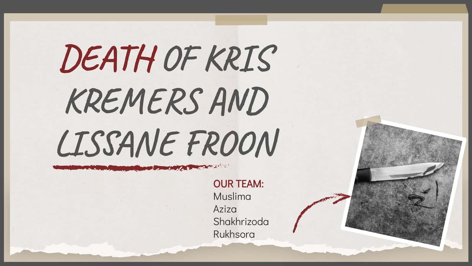 KRIS KREMERS AND LISSANE FROON 1