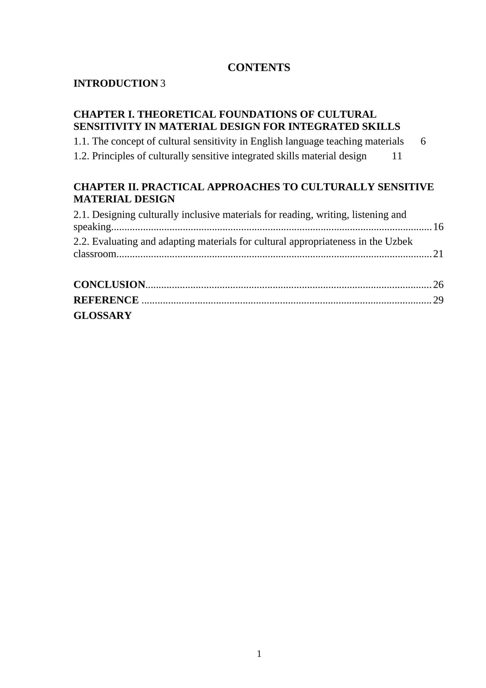 Cultural sensitivity in material design for integrated skills 1