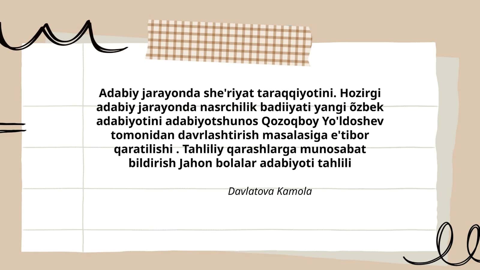 Jahon bolalar adabiyoti tahlili 1